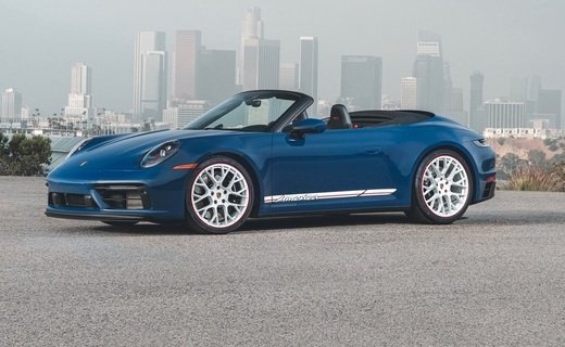 Кабриолет Porsche 911 Carrera GTS Cabriolet America посвятили 70-летию создания спецверсий для рынка Северной Америки