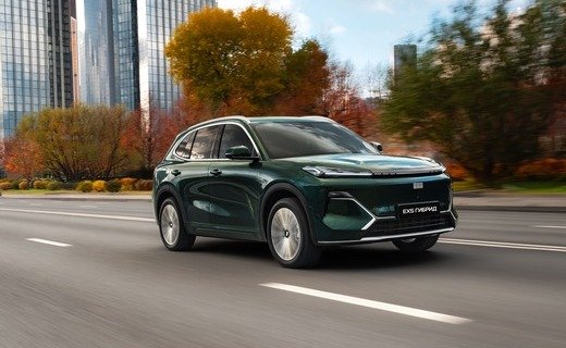 Geely EX5 Гибрид получил награду премии «ТОП-5 АВТО»
