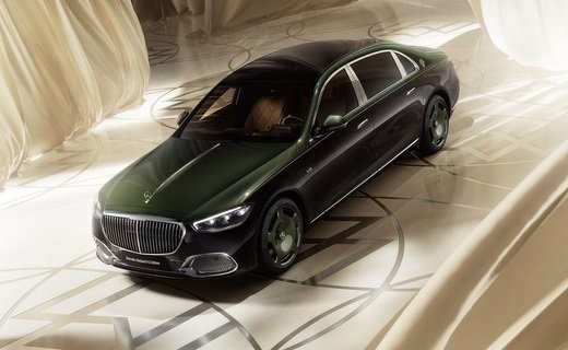 Компания Mercedes представила спецверсию ультрароскошного седана Mercedes-Maybach S 680 - Mercedes-Maybach V12 Edition