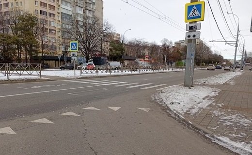 ДТП с участием неовершеннолетнего пешехода произошло днём 31 декабря в Прикубанском округе Краснодара