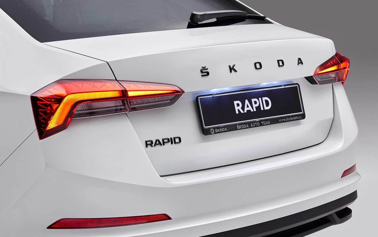 В Россию привезли Skoda Rapid Sport Edition