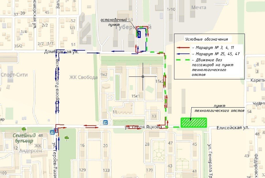 Маршрутка 25 краснодар схема движения и остановки