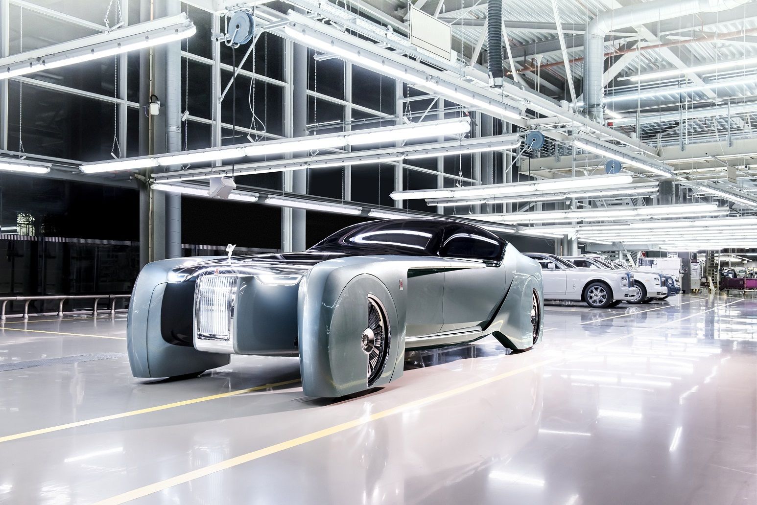 Роскошь будущего - Компания Rolls-Royce представила концепт VISION NEXT 100