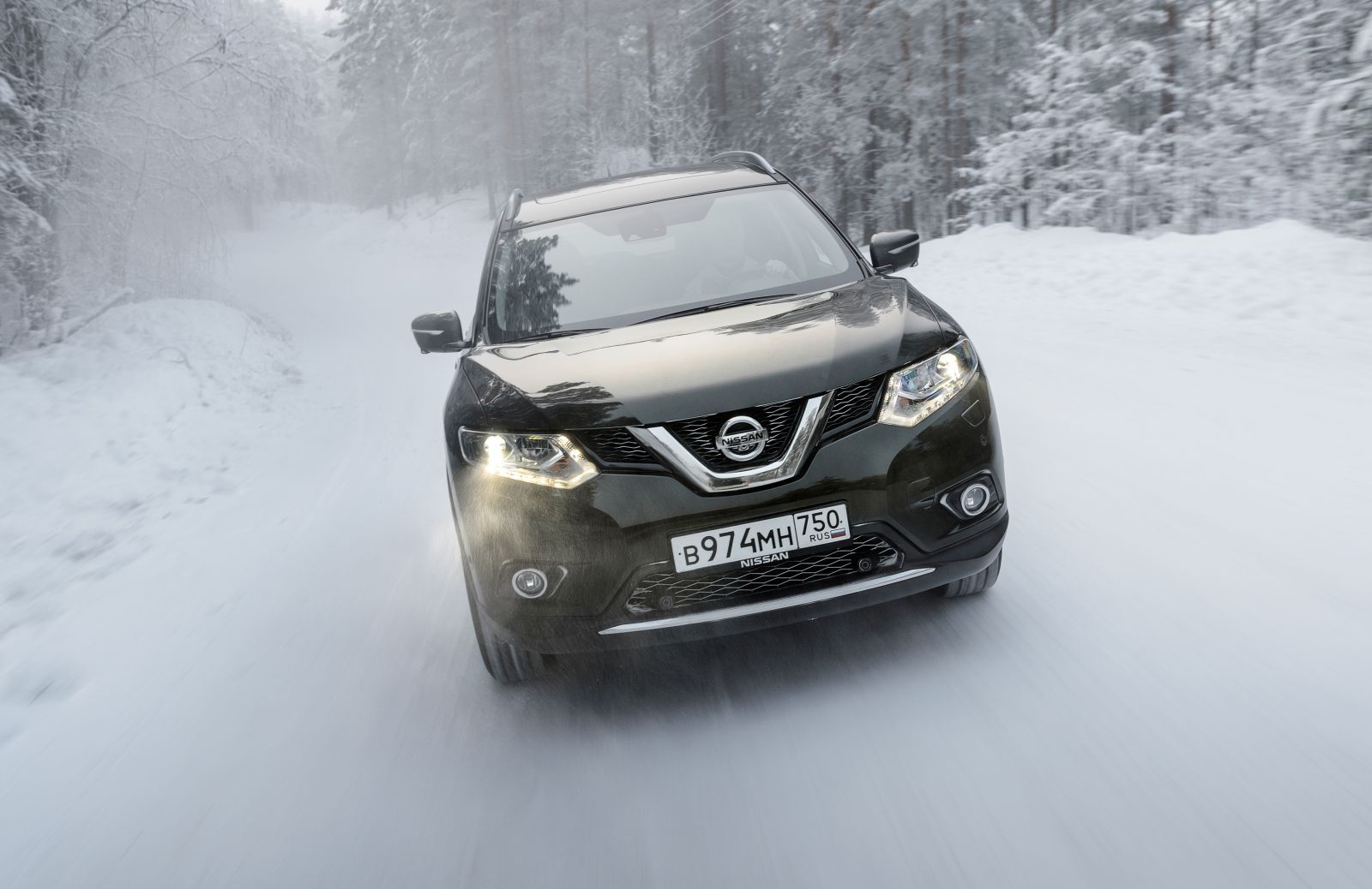 Сила и дух приключений Nissan X-Trail.