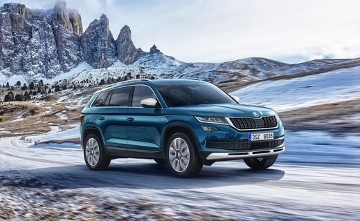 На автосалоне во Франкфурте чешский бренд представил внедорожник SKODA KODIAQ в версиях SPORTLINE и SCOUT