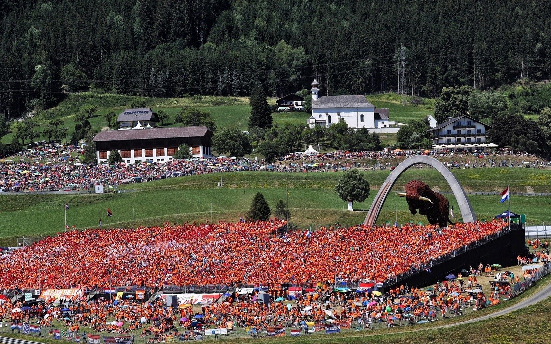 Фаны Ферстаппена на Red Bull Ring