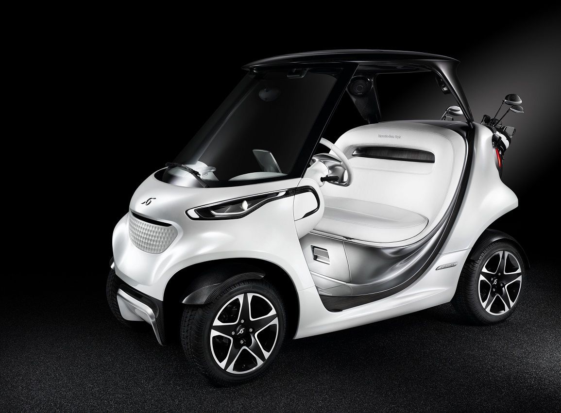 Представлен концепт гольф-кара Mercedes-Benz Style Edition Garia Golf Car