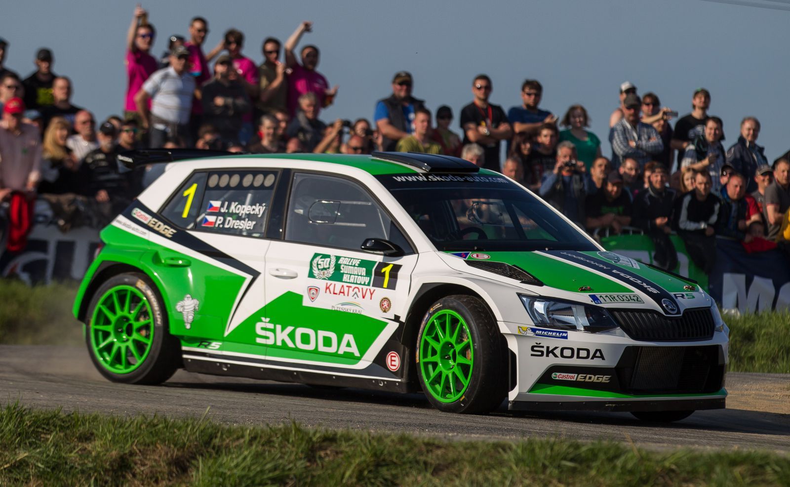 Skoda Fabia r5 WRC