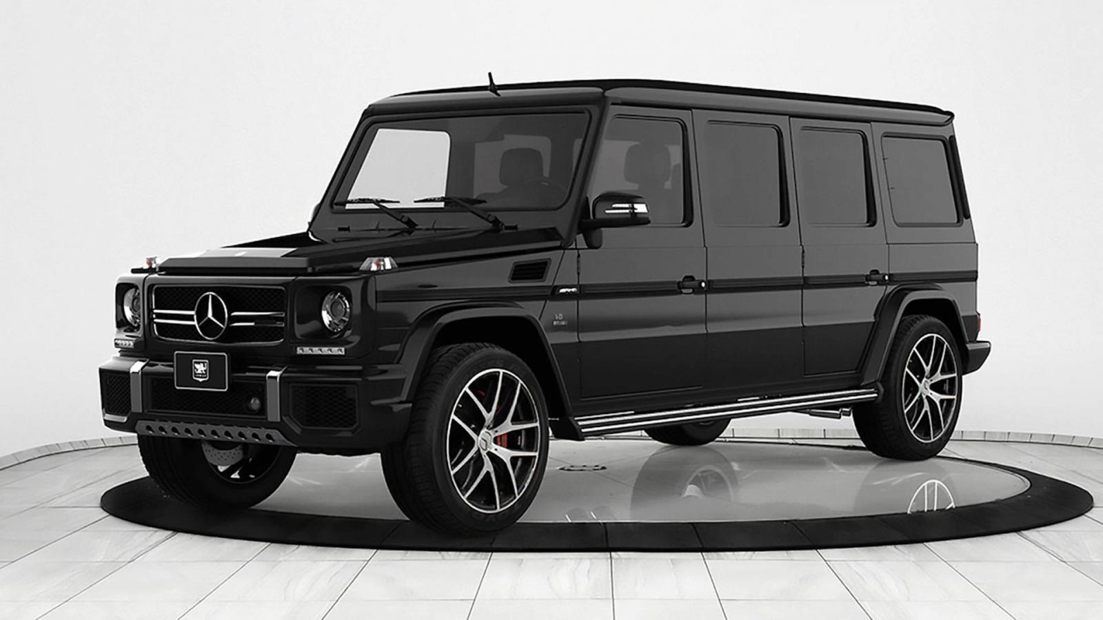 Внедорожник Mercedes-AMG G63 превратили в бронированный лимузин за 1 млн  евро