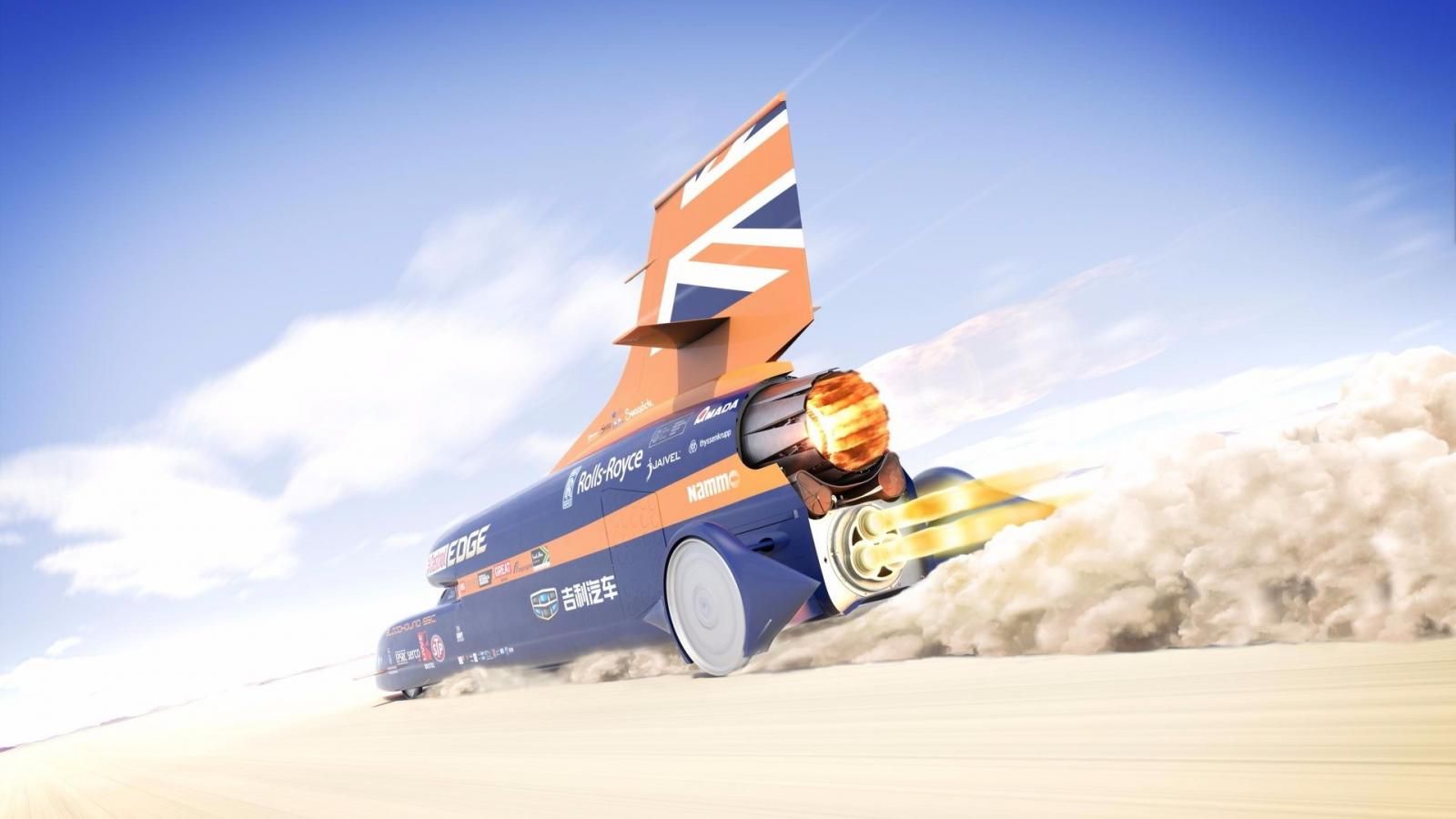 Сверхзвуковой автомобиль Bloodhound SSC