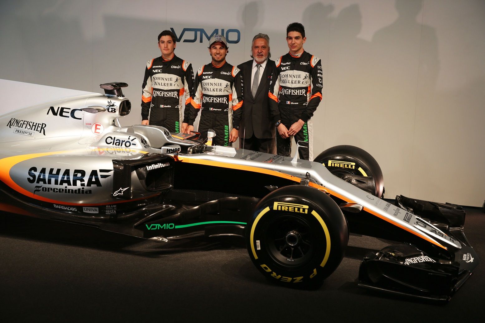 Формула 1. Представлен новый болид команды Force India - VJM10