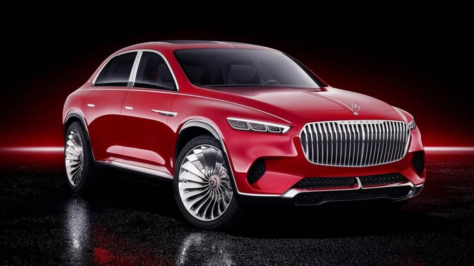 Роскошный внедорожник Vision Mercedes-Maybach Ultimate Luxury рассекречен  до премьеры