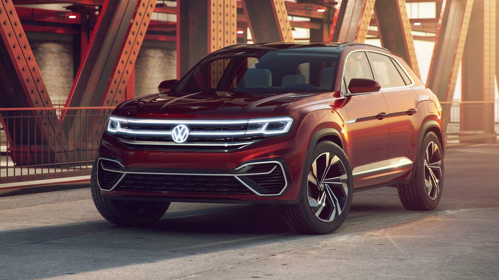 Volkswagen привёз в Нью-Йорк кроссовер Atlas Cross Sport